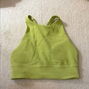 Lululemon Energy High-Neck Longline Ribbed Luxtreme Bra